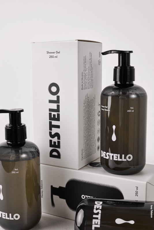 DESTELLO Honey Tobacco Shower Gel